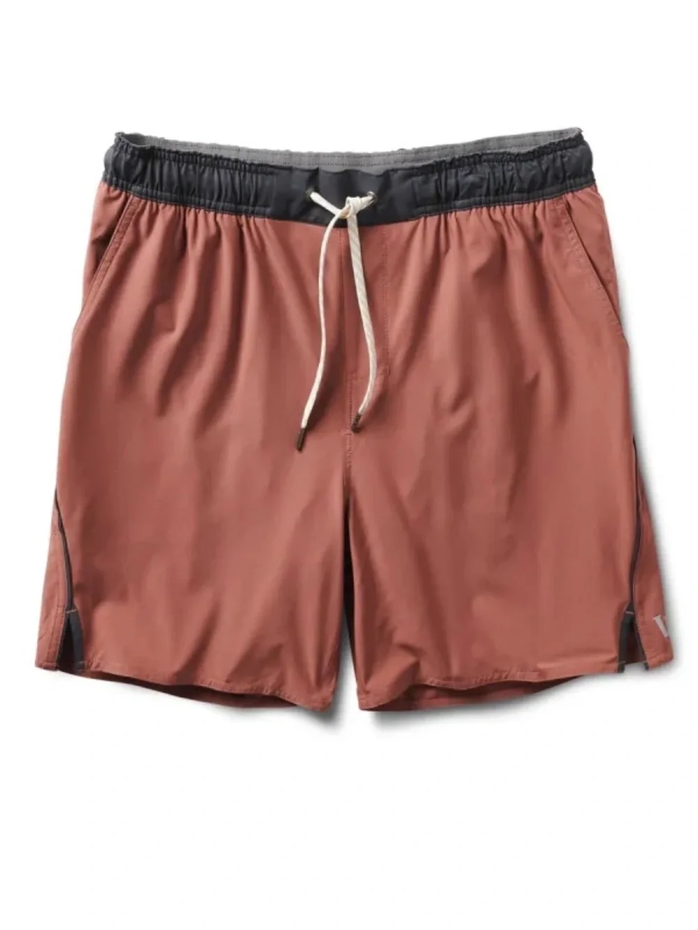 Vuori Trail Shorts Large Terracotta Brown Athletic Running Training Lined V341